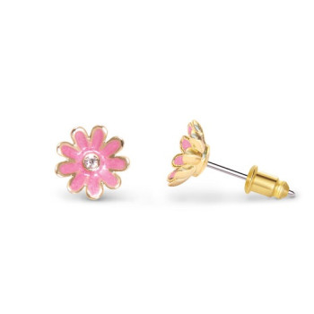 Girl Nation - Cutie Studs- Pink Daisy Girl Nation - Cutie Studs- Pink Daisy