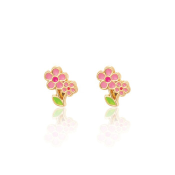 Cutie Studs- Little Pink Flower