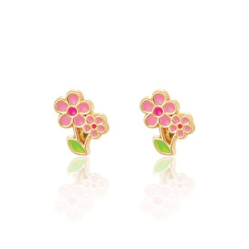 Cutie Studs- Little Pink Flower