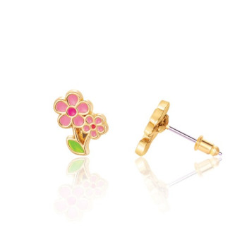 Cutie Studs- Little Pink Flower