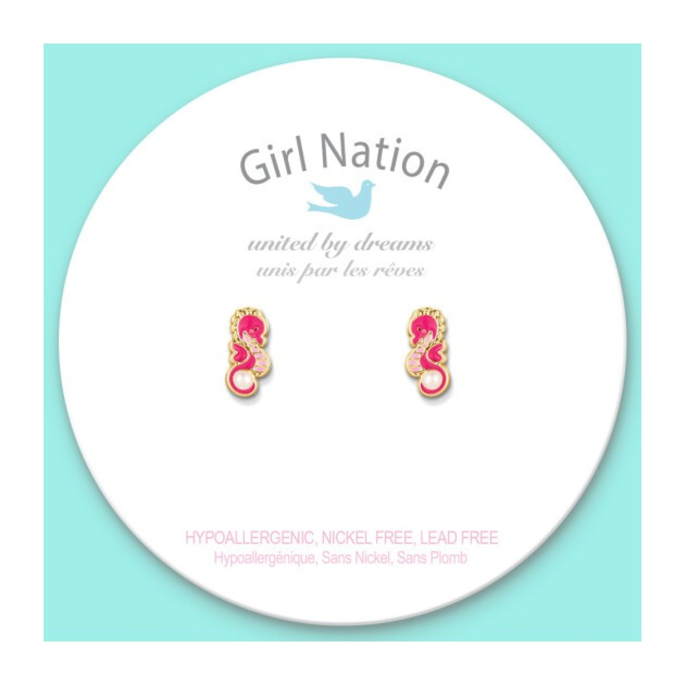 Cutie Studs- Seahorse - J364s - 8690000000449