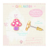 Cutie Studs- Mini Mushroom - J457s - 8690000000074