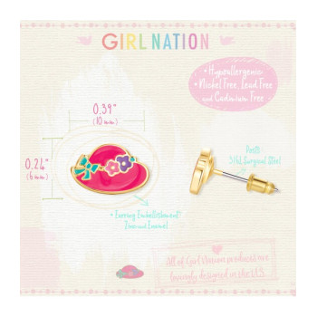 Girl Nation - Cutie Studs- Sweet Sun Hat
