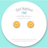 Girl Nation - Cutie Studs- Sunny Day