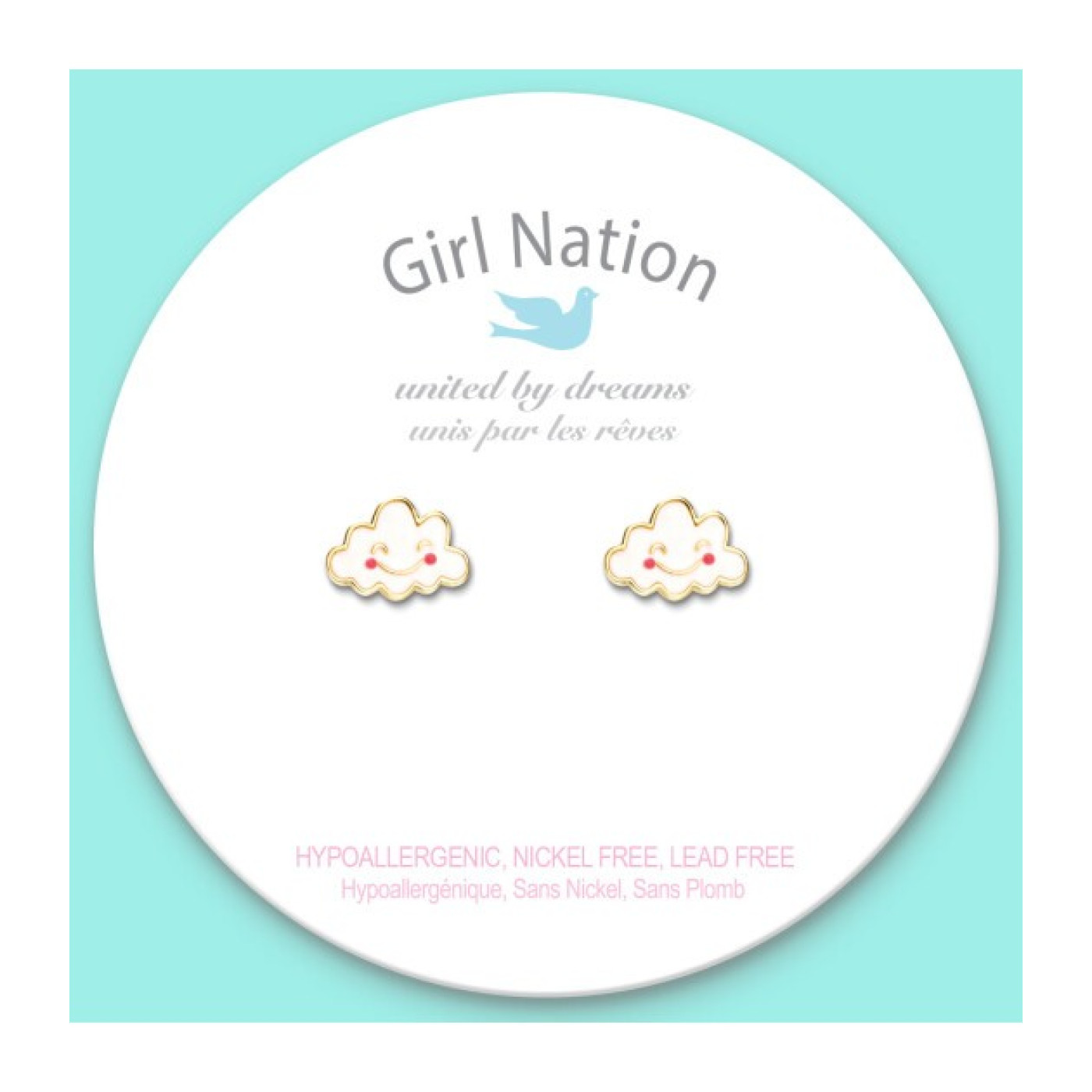 Cutie Studs- Happy Cloud - J505s - 8690000000104