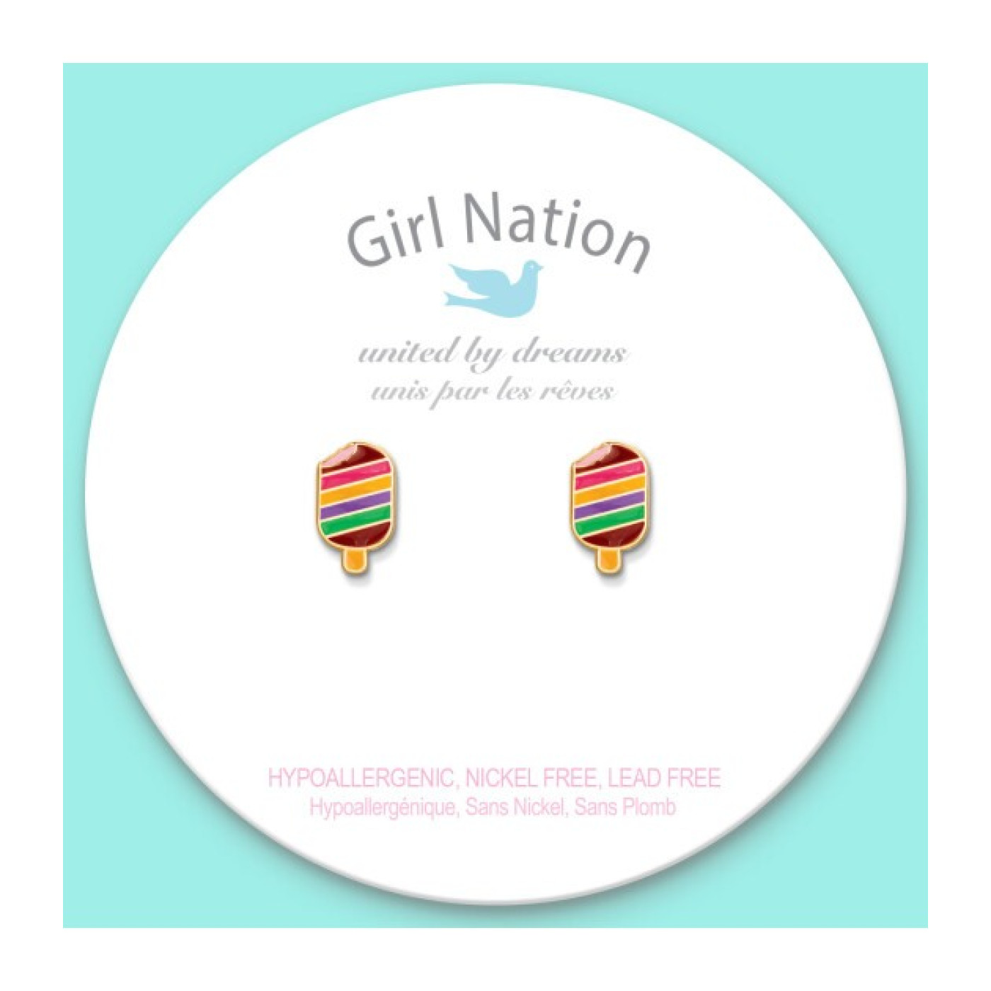 Cutie Studs- Rainbow Pop - J516s02 - 8690000000326