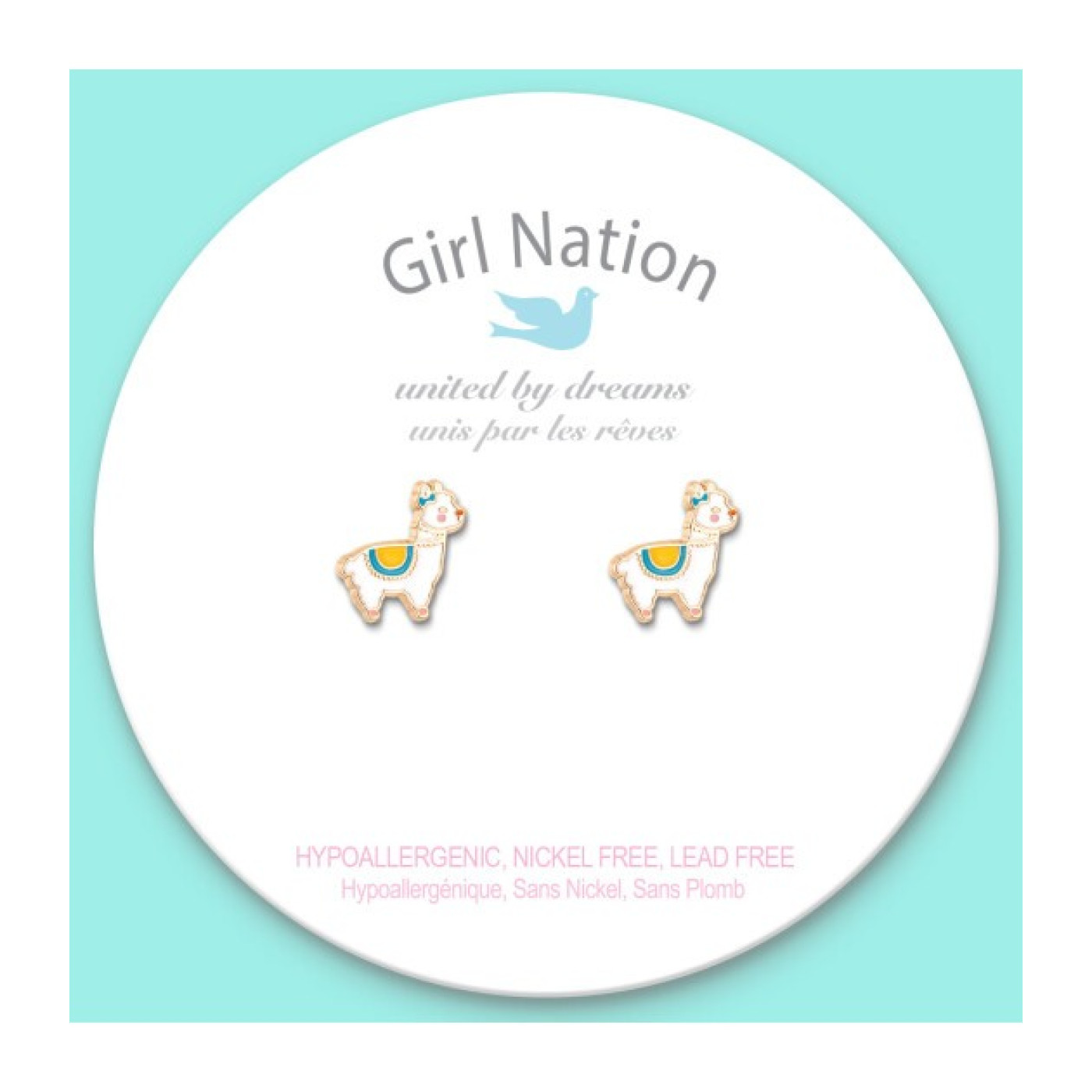 Cutie Studs- Glama Llama - J543s08 - 8690000000425