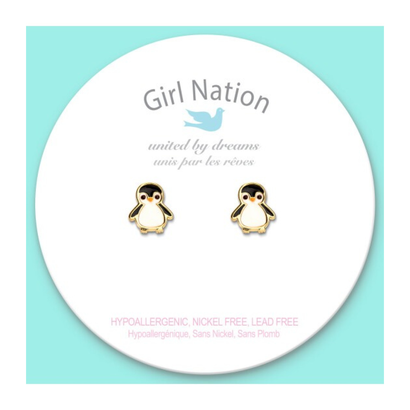Cutie Studs- Personable Penguin - J554s - 8690000000463