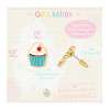 Cutie Studs- Classic Cupcake - J564s - 8690000000142