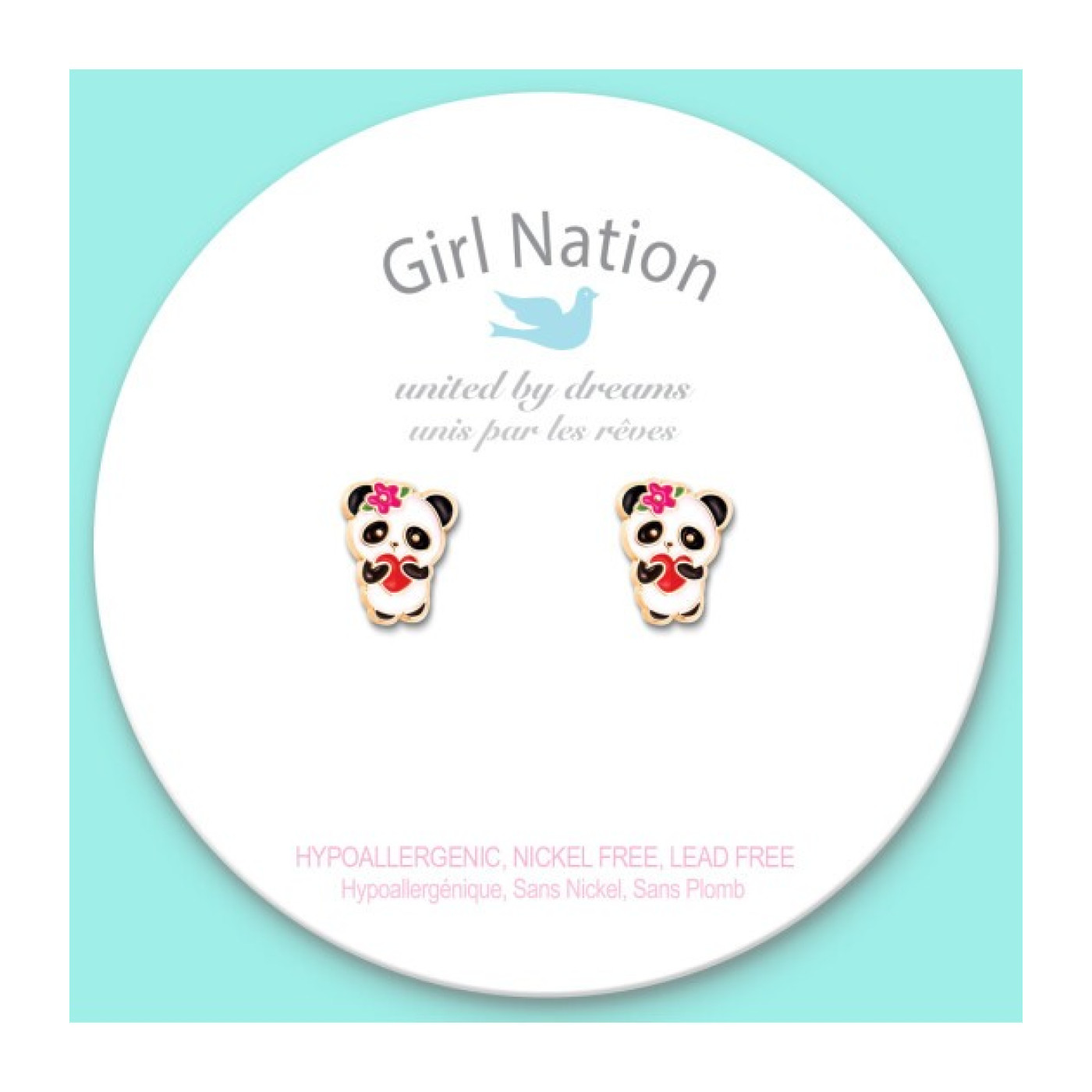Cutie Studs- Panda Love - J584s08 - 8690000000265