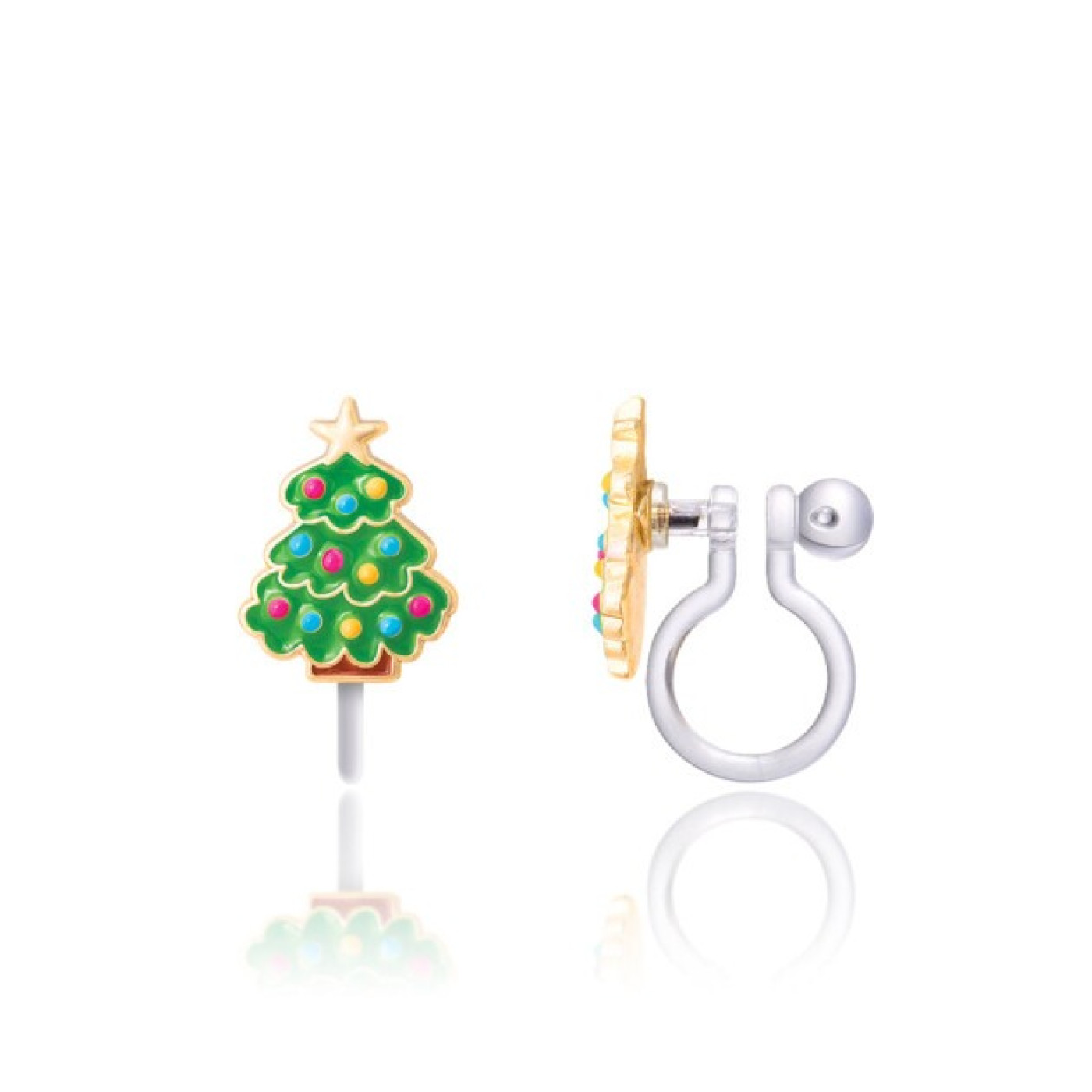 Holiday Clipon- Happy Christmas Tree - JX512sC - 728028228694