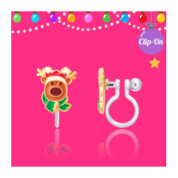 Girl Nation - Holiday Clipon- Reindeer Magic