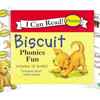 Megakids Yayıncılık - Biscuit 12-Book Phonics Fun!