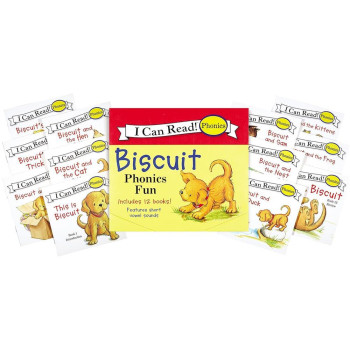 Biscuit 12-Book Phonics Fun! Biscuit 12-Book Phonics Fun!