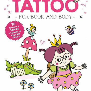 Yoyo Books - Cool Princess Tattoo Book: Poppy