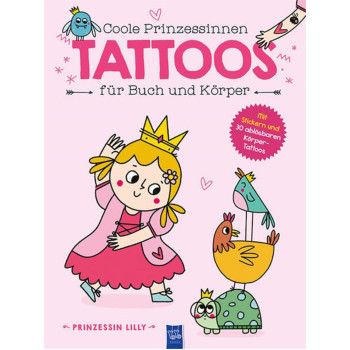 Cool Princess Tattoo Book: Lily Cool Princess Tattoo Book: Lily