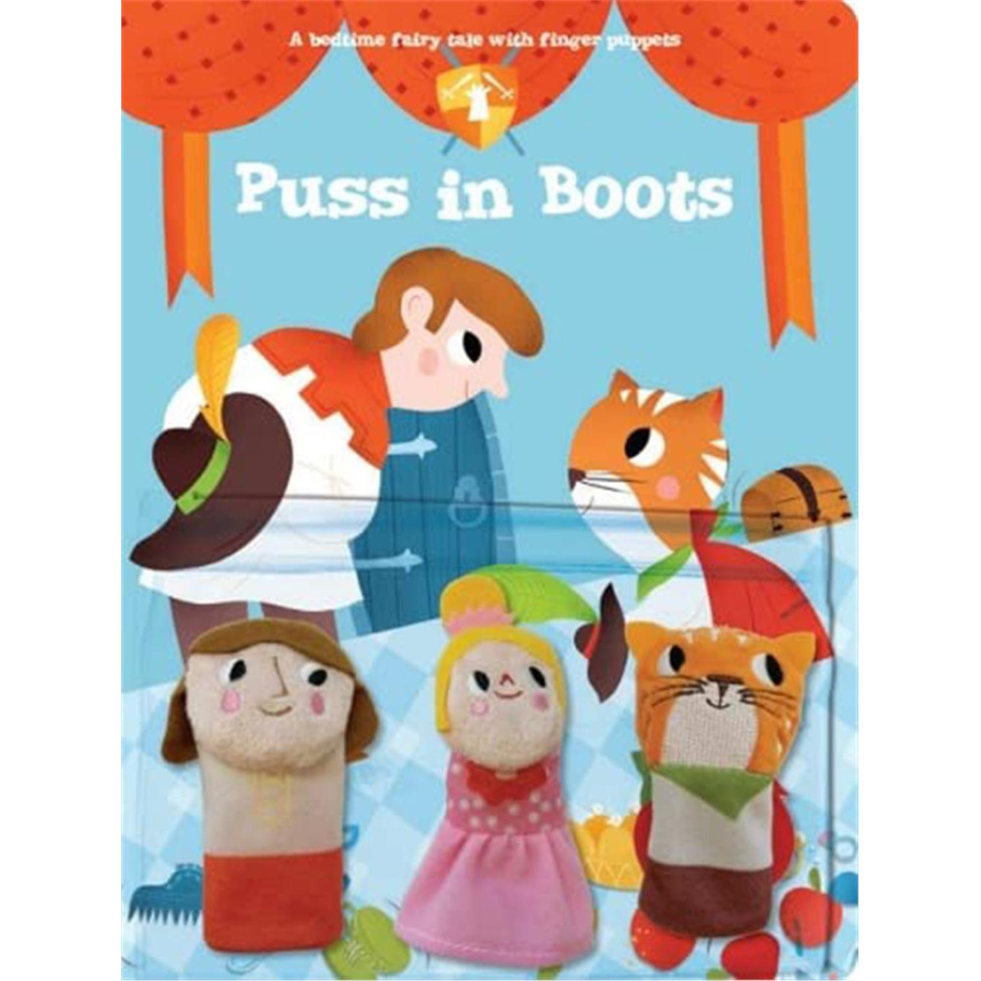 Bedtime Fairy Tale With Finger Puppets: Puss In Boots - 9789464541007 - 9789464541007