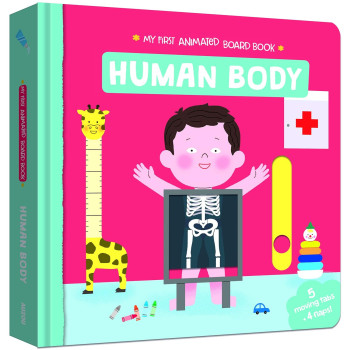Megakids Yayıncılık - My First Animated Board Book: Human Body