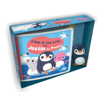 Megakids Yayıncılık - My First Bath Book & Toy:A Day İn The Life Of Justin The Penguin