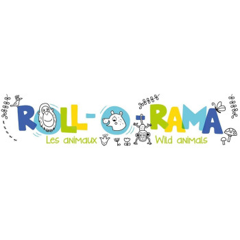 Megakids Yayıncılık - Roll-O-Rama: Wild Animals
