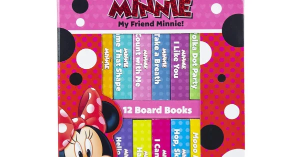 Disney: My First Library 12 Board Book Set- My Friend Minnie Mouse ...