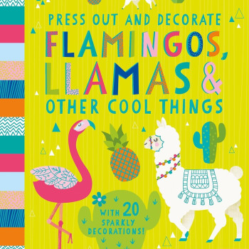 Megakids Yayıncılık - Press Out And Decorate: Flamingos, Llamas And Other Cool Things Megakids Yayıncılık - Press Out And Decorate: Flamingos, Llamas And Other Cool Things