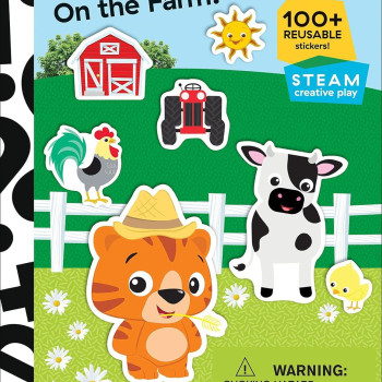 Megakids Yayıncılık - Baby Einstein: Sticker Book-  On The Farm!