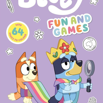 Megakids Yayıncılık - Bluey: Fun And Games: A Colouring Book