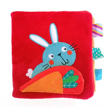 Megakids Yayıncılık - Soft Peekaboo Bedtime Book: Rabbit