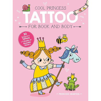 Cool Princess Tattoo Book: Martha Cool Princess Tattoo Book: Martha