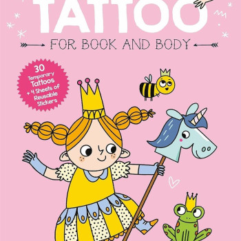 Cool Princess Tattoo Book: Martha