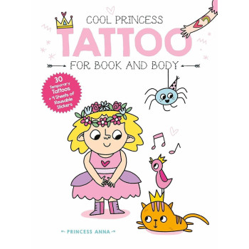 Cool Princess Tattoo Book: Anna Cool Princess Tattoo Book: Anna