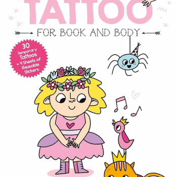 Megakids Yayıncılık - Cool Princess Tattoo Book: Anna