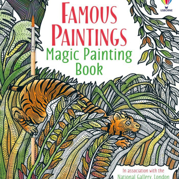 Megakids Yayıncılık - Magic Painting Books: Famous Paintings