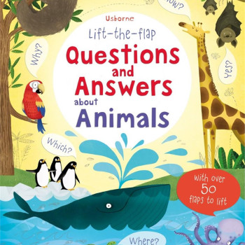 Megakids Yayıncılık - Lift-The-Flap Questions And Answers: About Animals