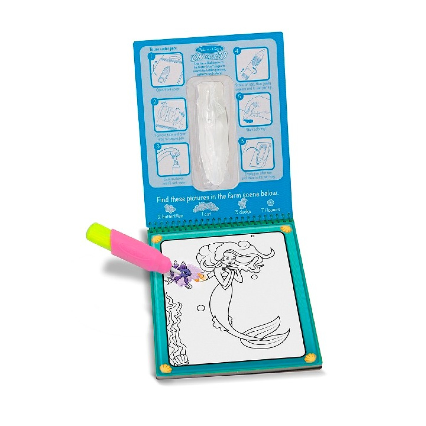 Water Wow! Su İle Boyama Kitabı - Peri Hikayesi - MD009415 - 000772194150