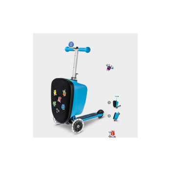 Micro Scooter Luggage Junior Patch & Play Blue Micro Scooter Luggage Junior Patch & Play Blue