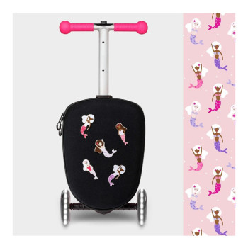 Micro - Scooter Luggage Junior Patch & Play Pink