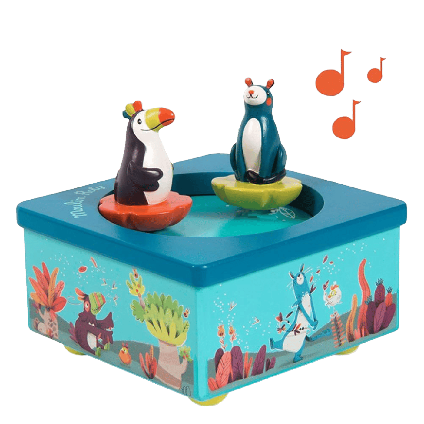 Müzik Kutusu - Tukan ve Panter - 3575676681053 Müzik Kutusu - Tukan ve Panter - ST01179 - 3575676681053