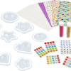 Buki Buki - Set of 10 Kawaii 3D Stickers for Children - 1.099,90TL TL - Kiki's Corner Buki Buki - Set of 10 Kawaii 3D Stickers for Children - El İşi ve Tasarım Aktiviteleri Görseli