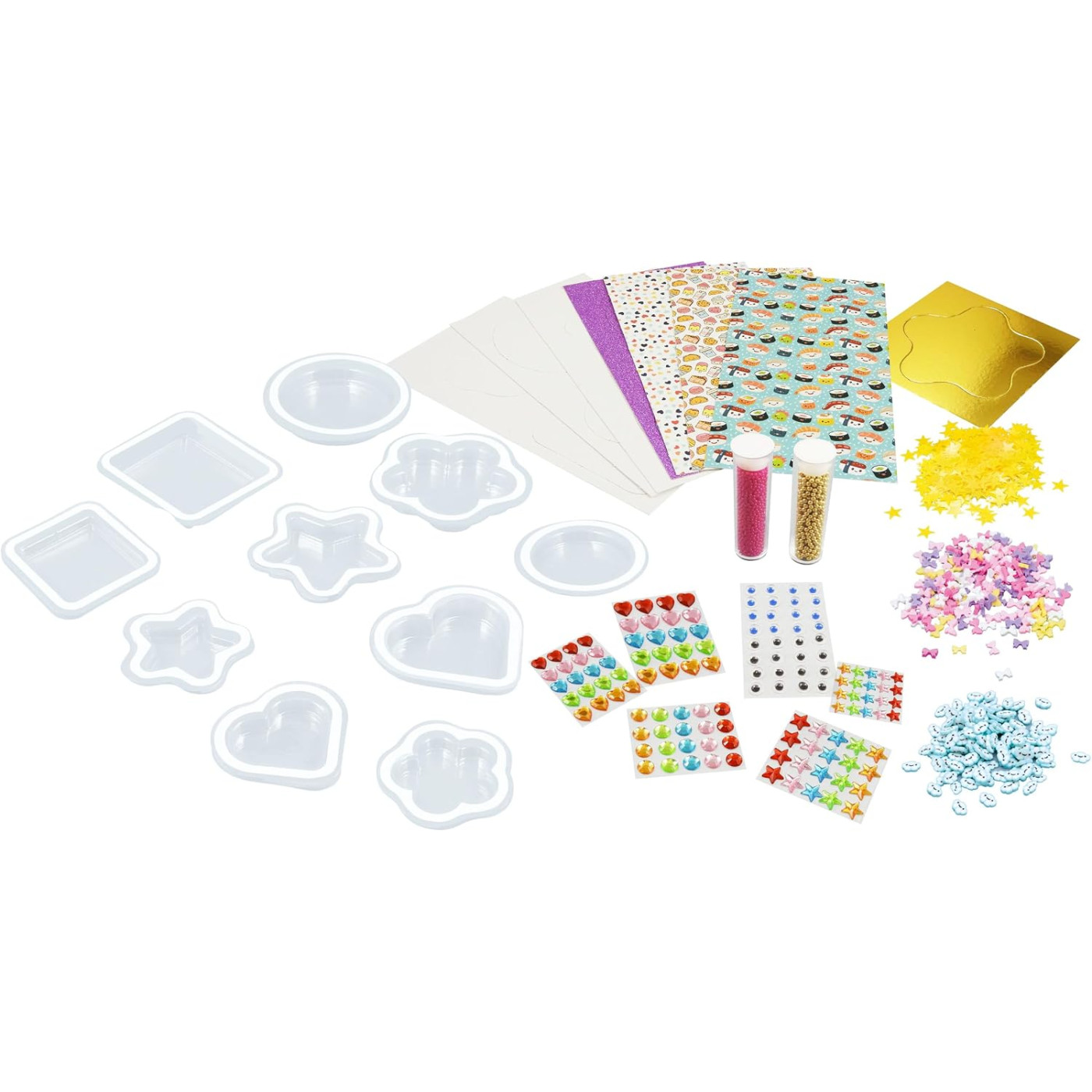 Buki Buki - Set of 10 Kawaii 3D Stickers for Children - 1.099,90TL TL - Kiki's Corner Buki Buki - Set of 10 Kawaii 3D Stickers for Children - El İşi ve Tasarım Aktiviteleri Görseli
