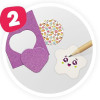 Buki Buki - Set of 10 Kawaii 3D Stickers for Children - 1.099,90TL TL - Kiki's Corner Buki Buki - Set of 10 Kawaii 3D Stickers for Children - El İşi ve Tasarım Aktiviteleri Görseli