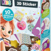 Buki Buki - Set of 10 Kawaii 3D Stickers for Children - 1.099,90TL TL - Kiki's Corner Buki Buki - Set of 10 Kawaii 3D Stickers for Children - El İşi ve Tasarım Aktiviteleri Görseli