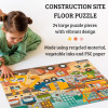 Petit Collage 24 Parçalı Yer Yapbozu - Construction Site - PTC096 - 736313543308