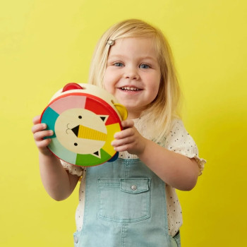 Petit Collective - Petit Collage Ahşap Tef - Aslan