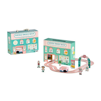 Petit Collage Wind Up Oyun Seti - Little Sweet Shop Petit Collage Wind Up Oyun Seti - Little Sweet Shop