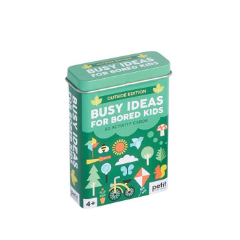 Petit Collective - Petit Collage Busy Ideas Oyun Fikirleri Kart Seti - Outside Edition