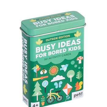 Petit Collective - Petit Collage Busy Ideas Oyun Fikirleri Kart Seti - Outside Edition