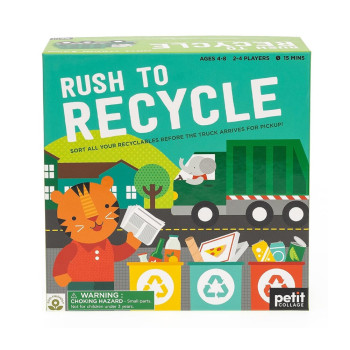 Petit Collage Geri Dönüşüm Kutu Oyunu - Rush To Recycle