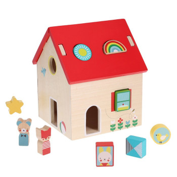 Petit Collective - Petit Collage Mini Sınıflandırıcı Ahşap Oyun Seti